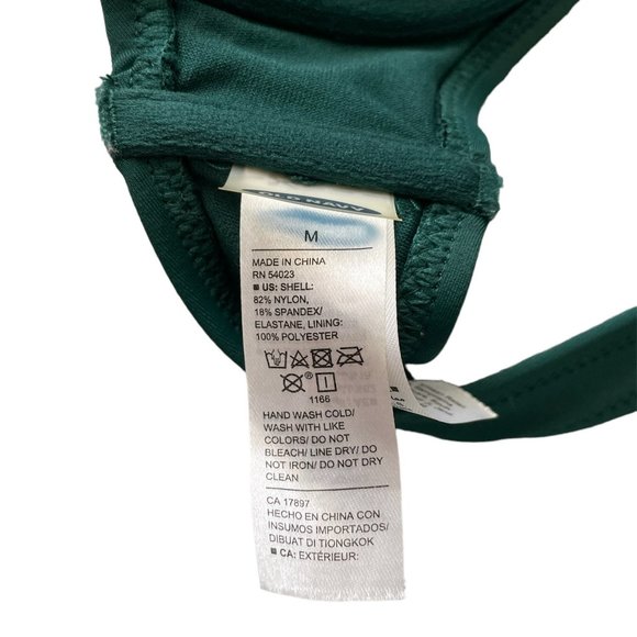 NWOT Old Navy Underwire Halter Bikini Top with Tie & Adjustable Clasp (size M) - Picture 7 of 8